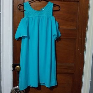 Turquoise dress